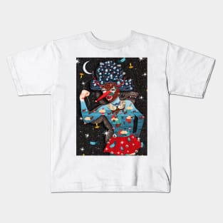 Snow woman Kids T-Shirt